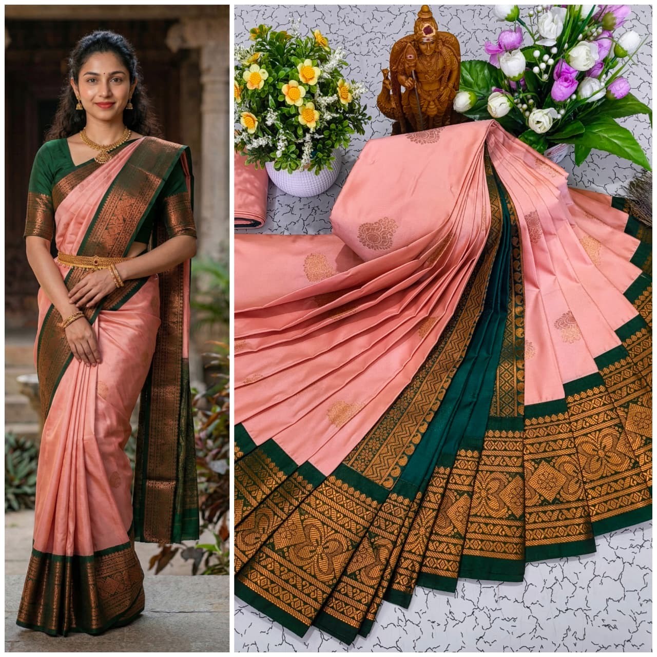 Mangalyam Korvai Soft Silk