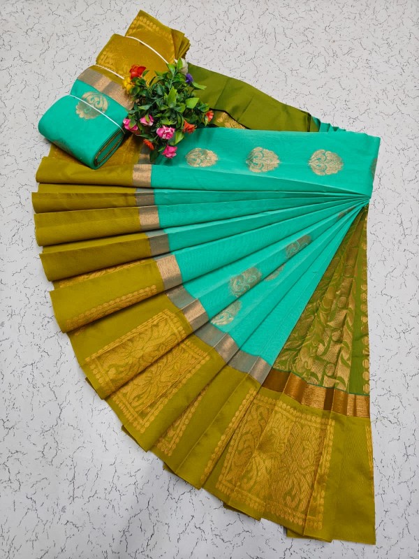 Korvai Silk Cotton Sarees