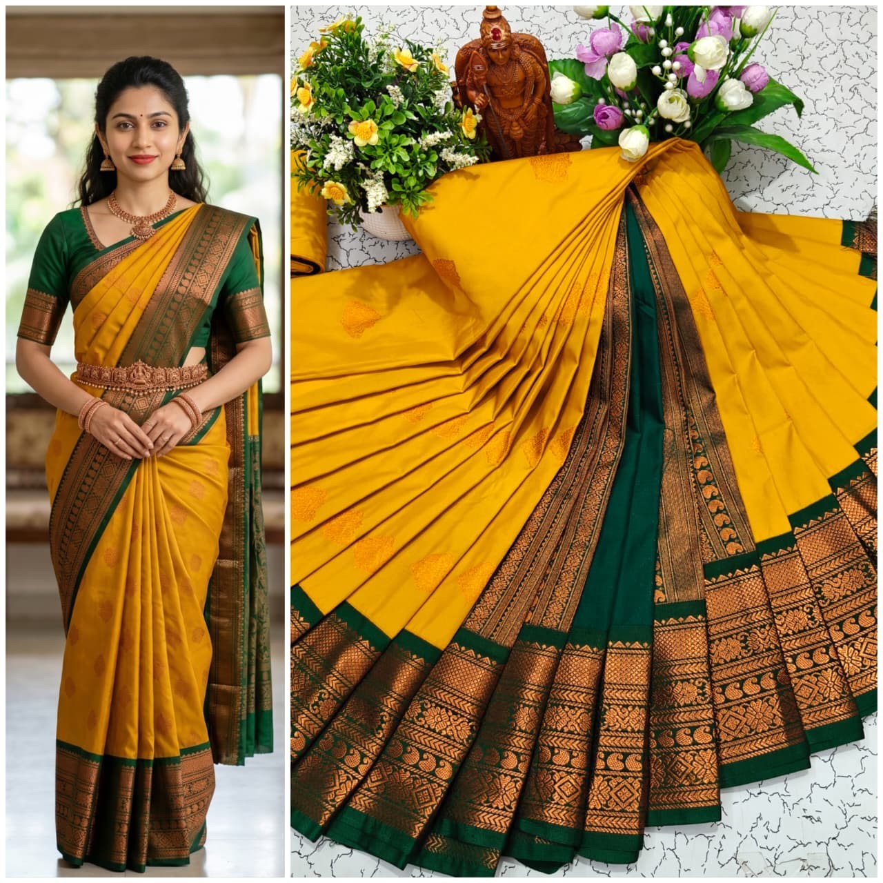 Mangalyam Korvai Soft Silk