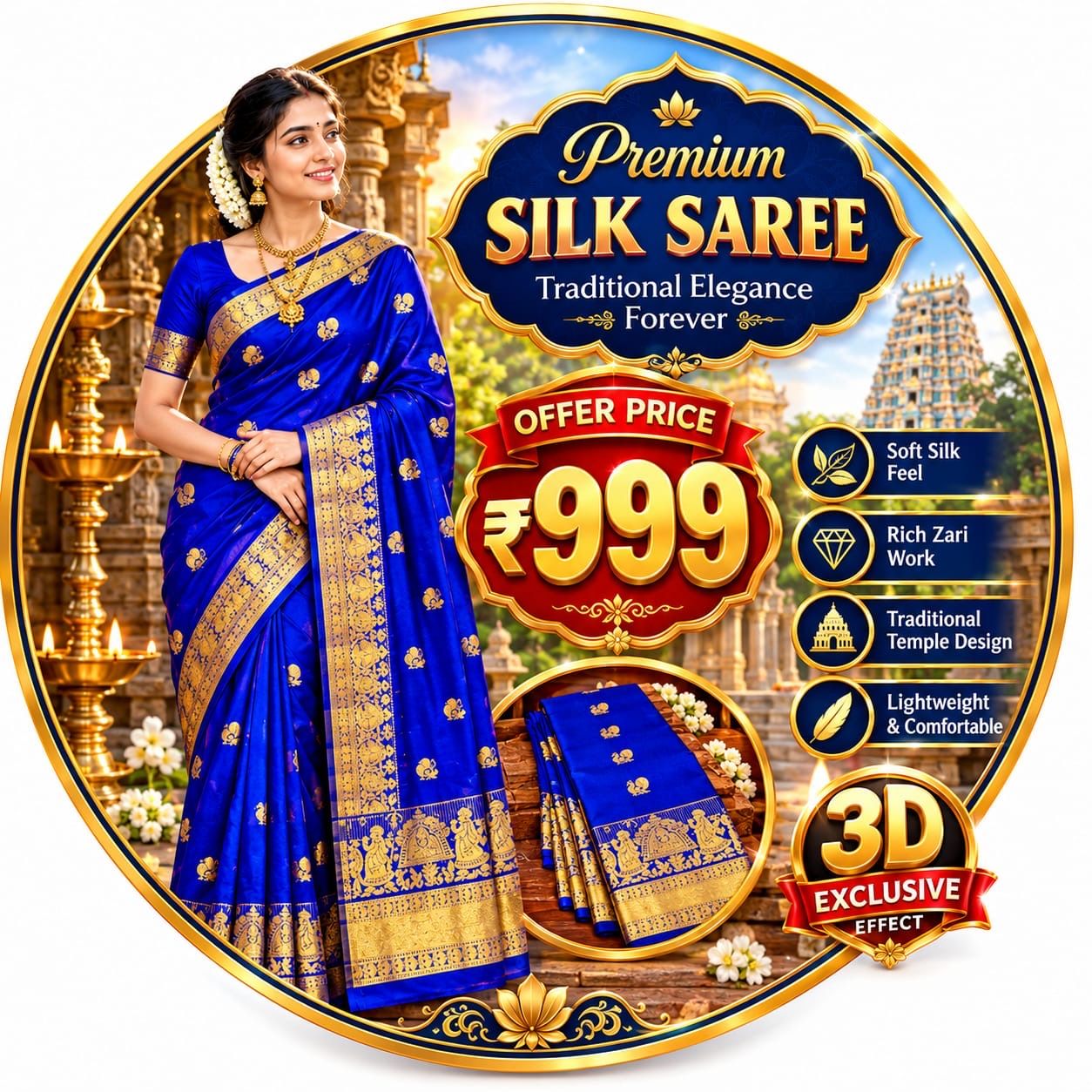 Border Soft Silk Sarees
