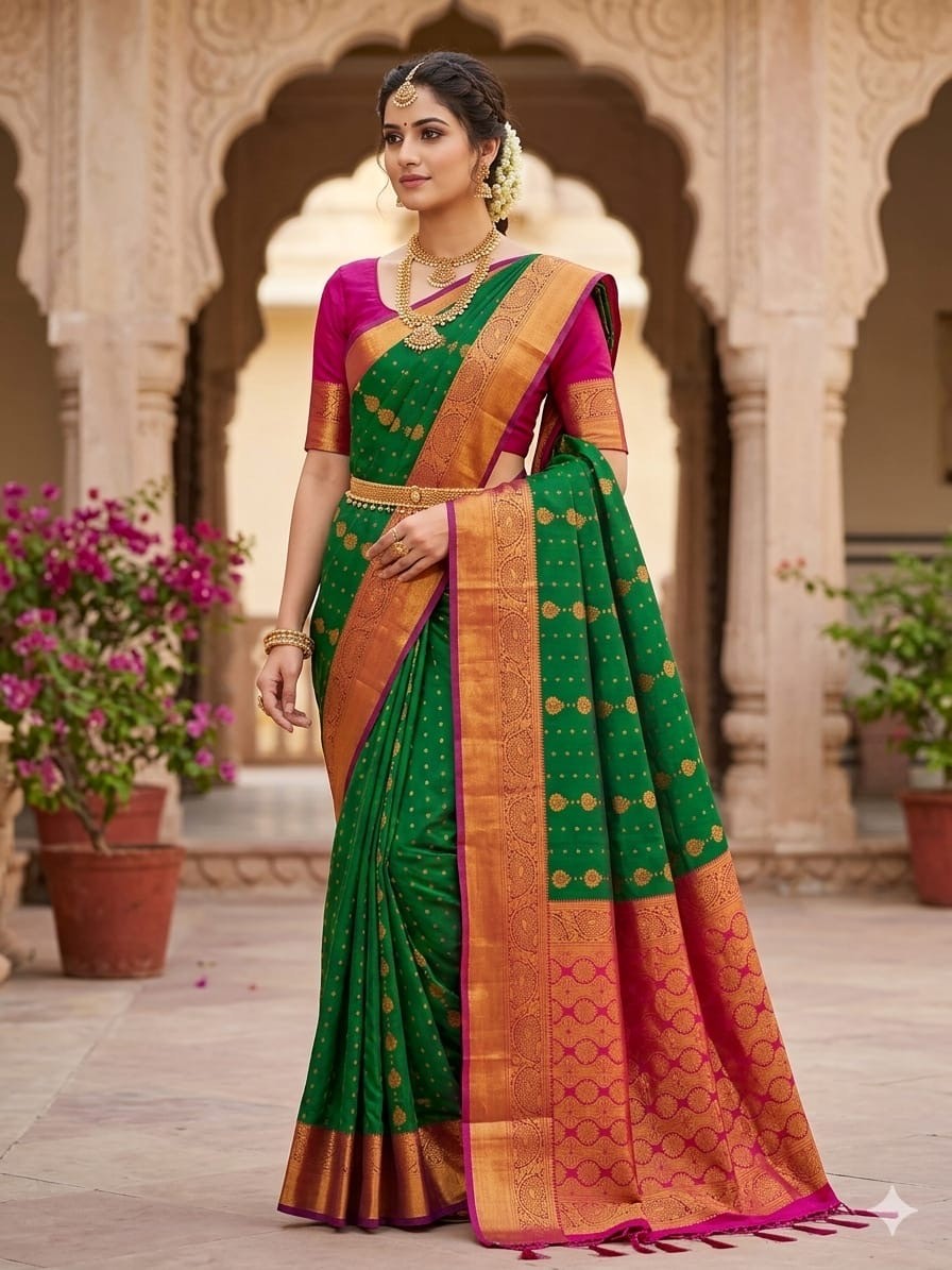 Border Soft Silk Sarees