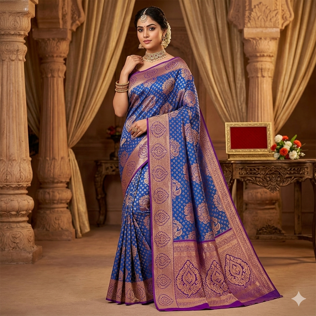 Kanchipuram Semi Silk Sarees