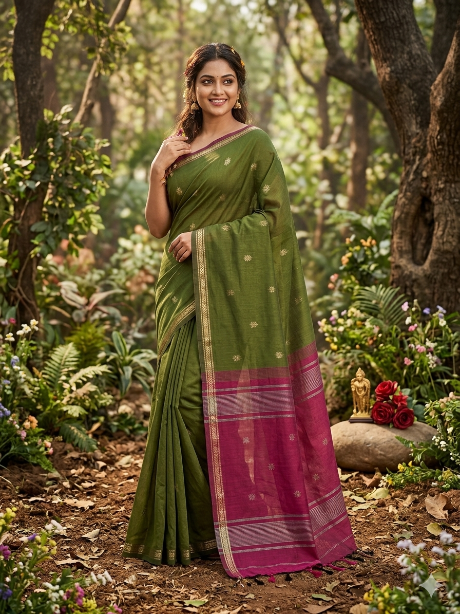 Maheshwari Cotton Sarees