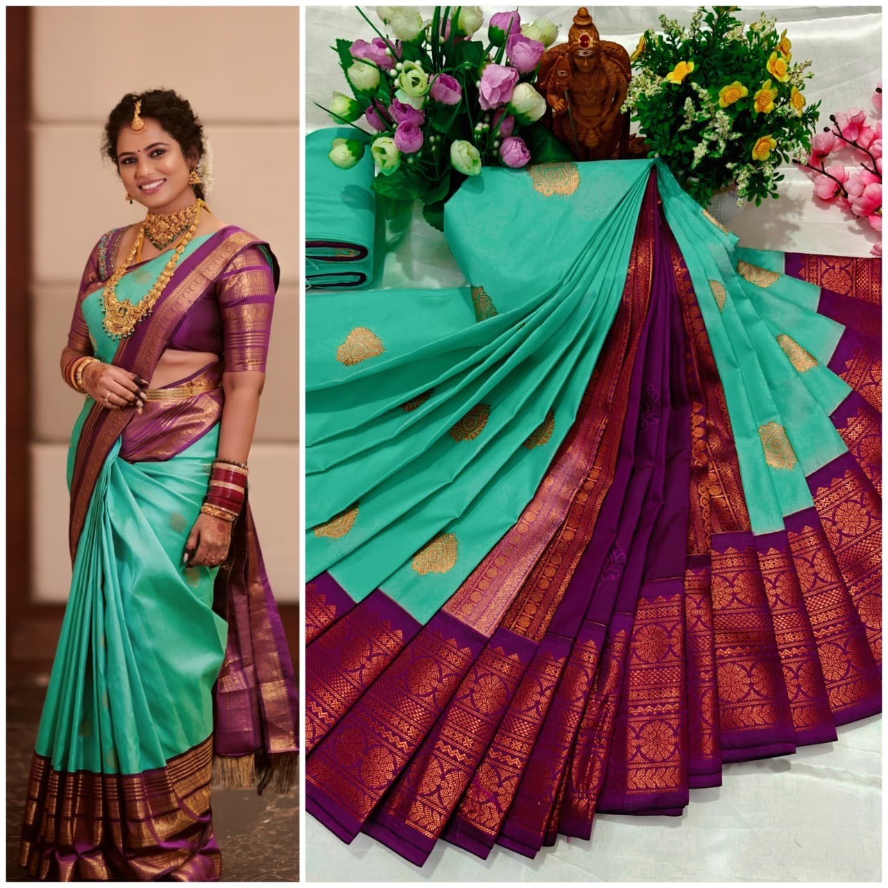 Mangalyam Korvai Soft Silk