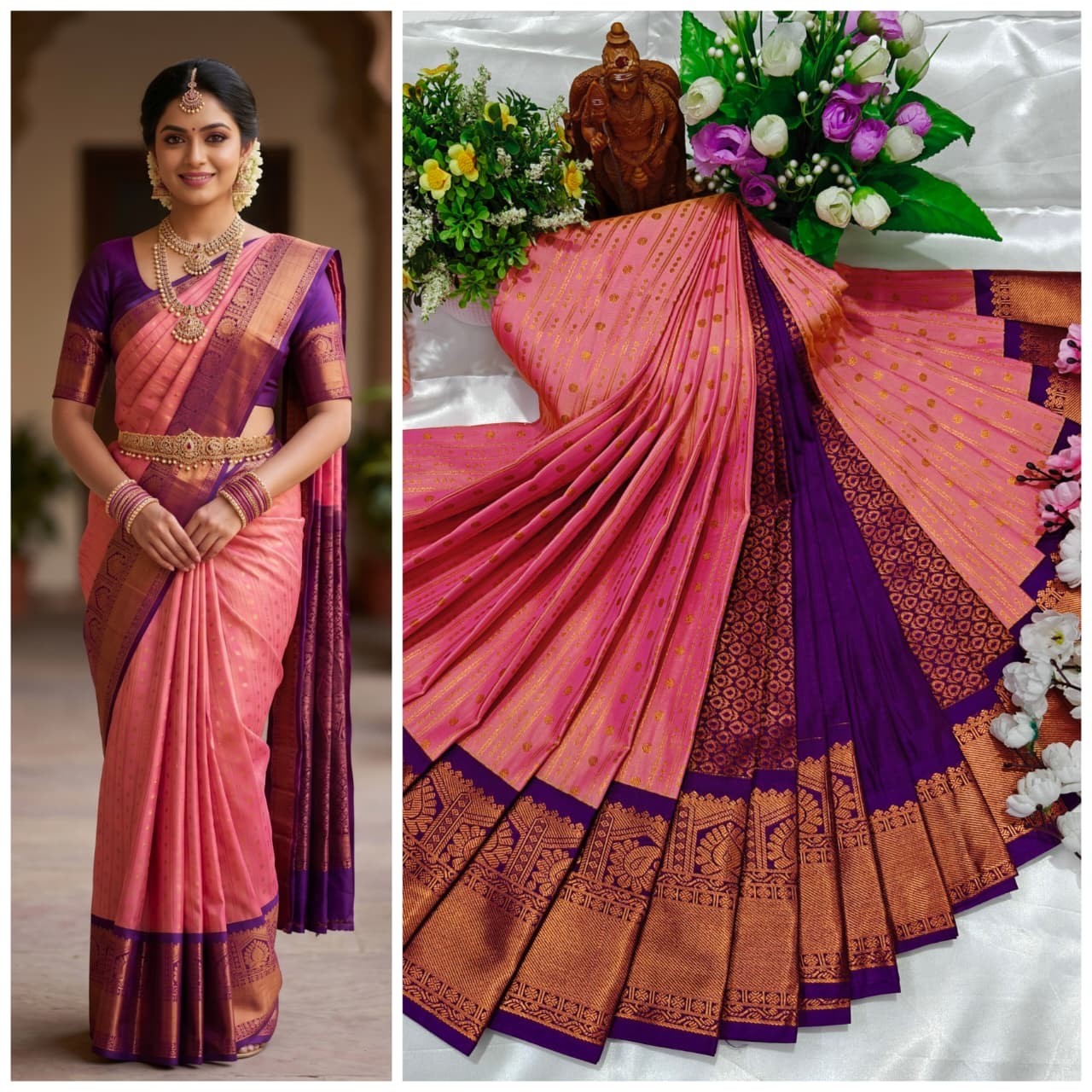 Mangalyam Korvai Soft Silk