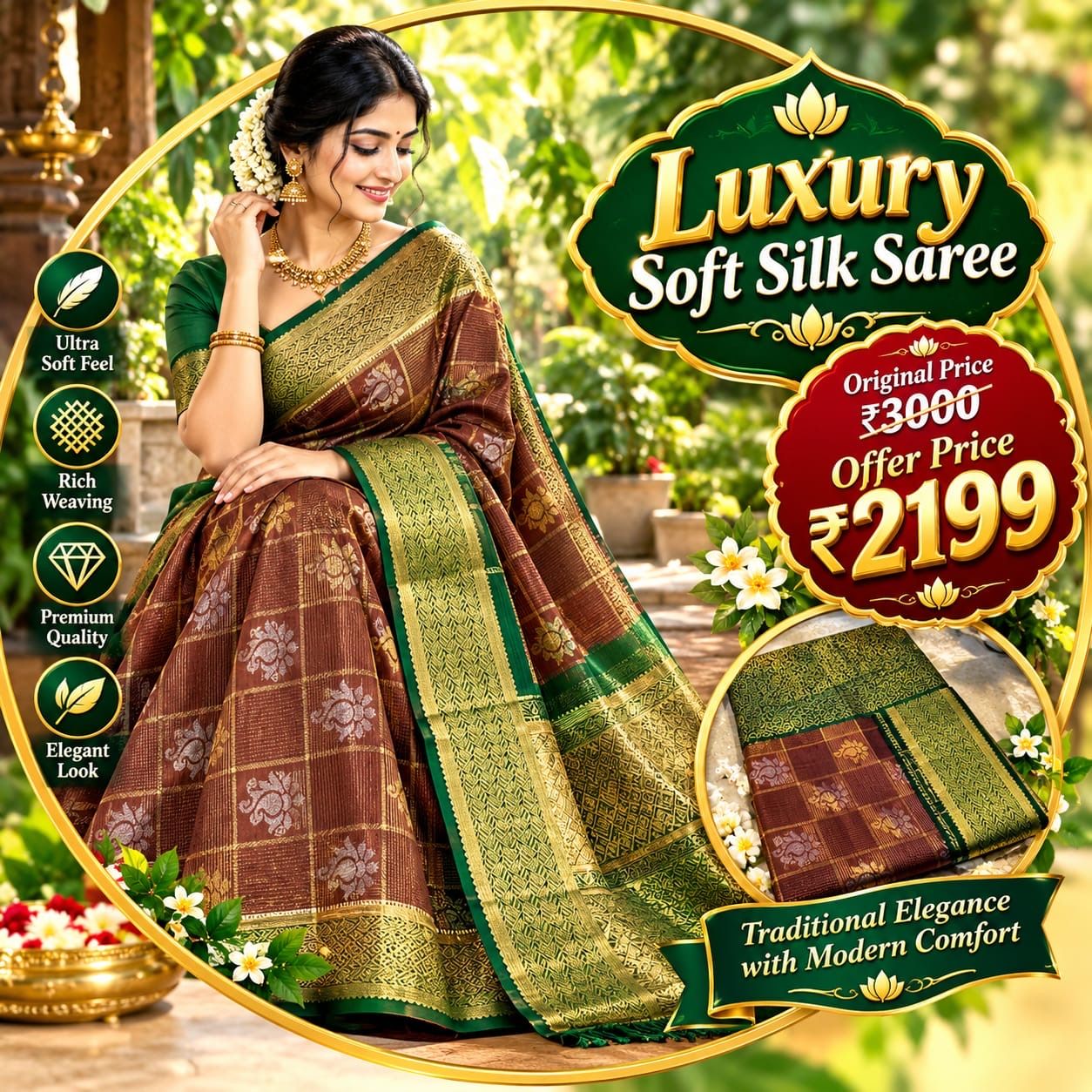 Luxury Soft Silk Sarees