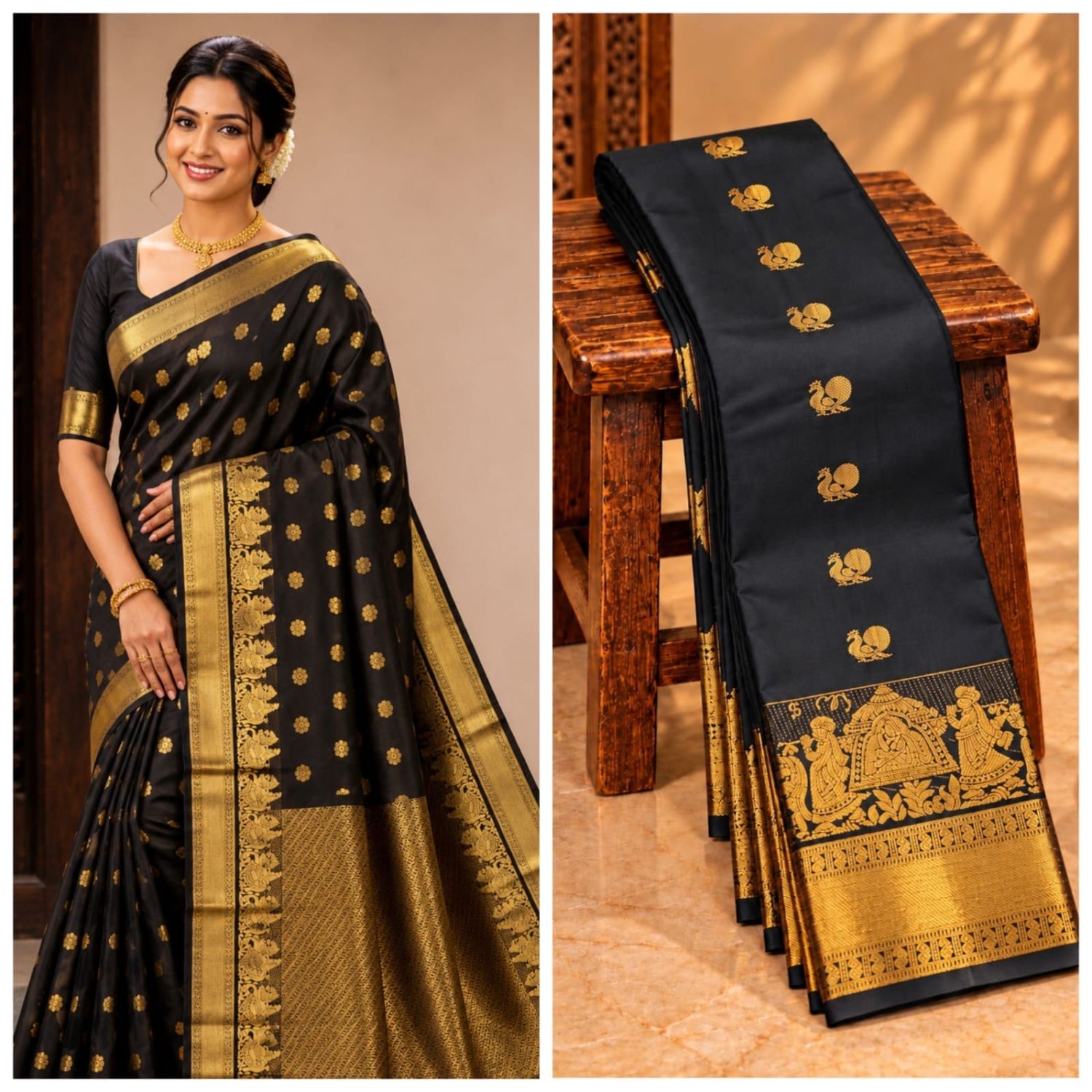 Pallakku Wedding Soft Silk Sarees