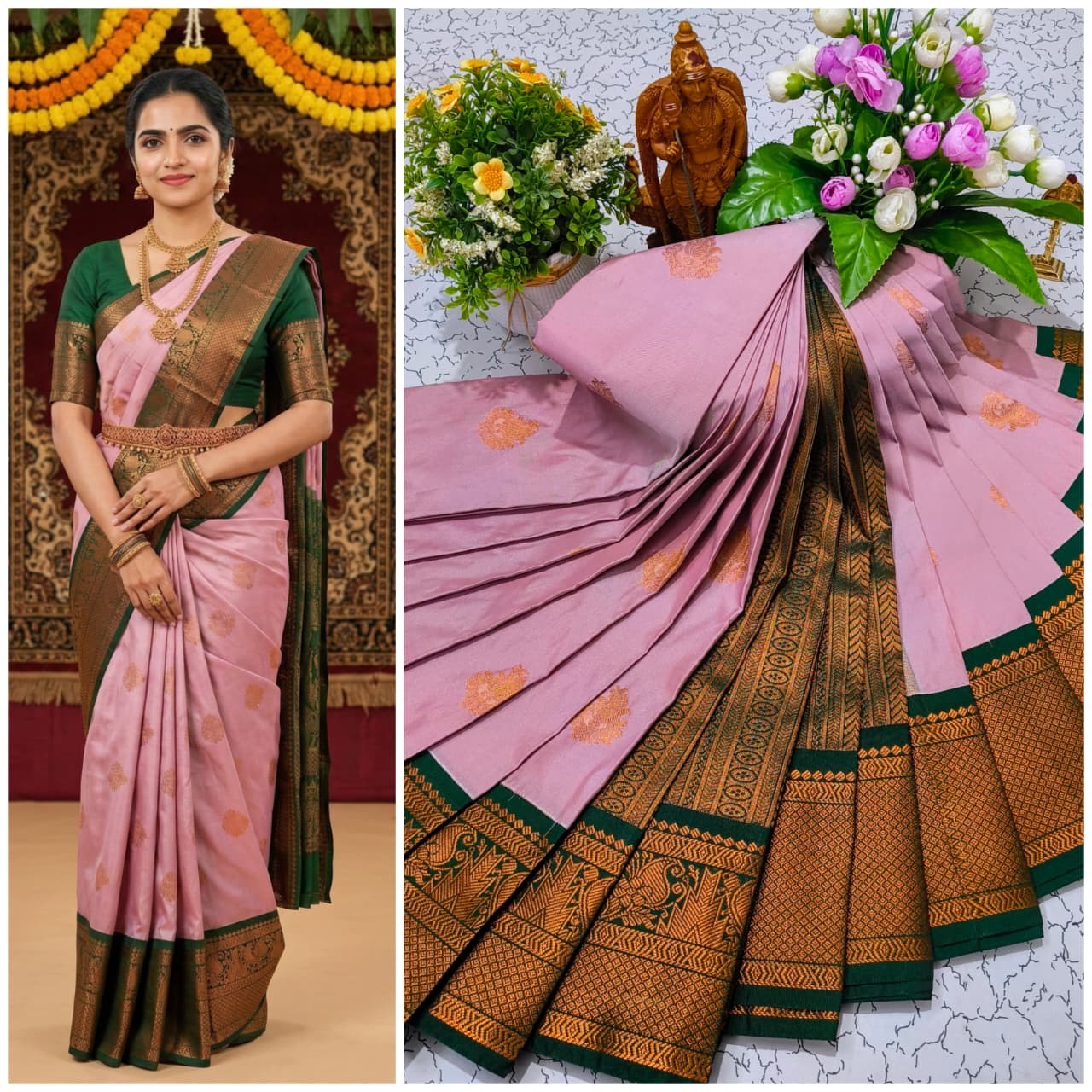 Mangalyam Korvai Soft Silk