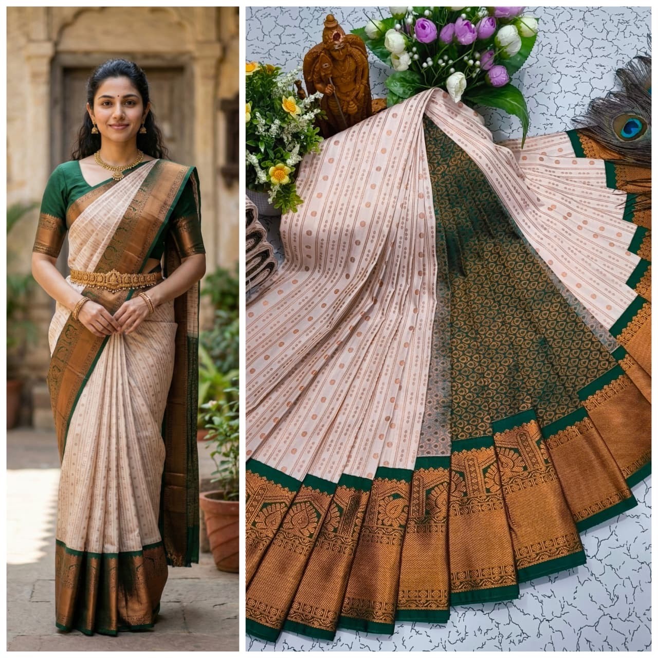 Mangalyam Korvai Soft Silk