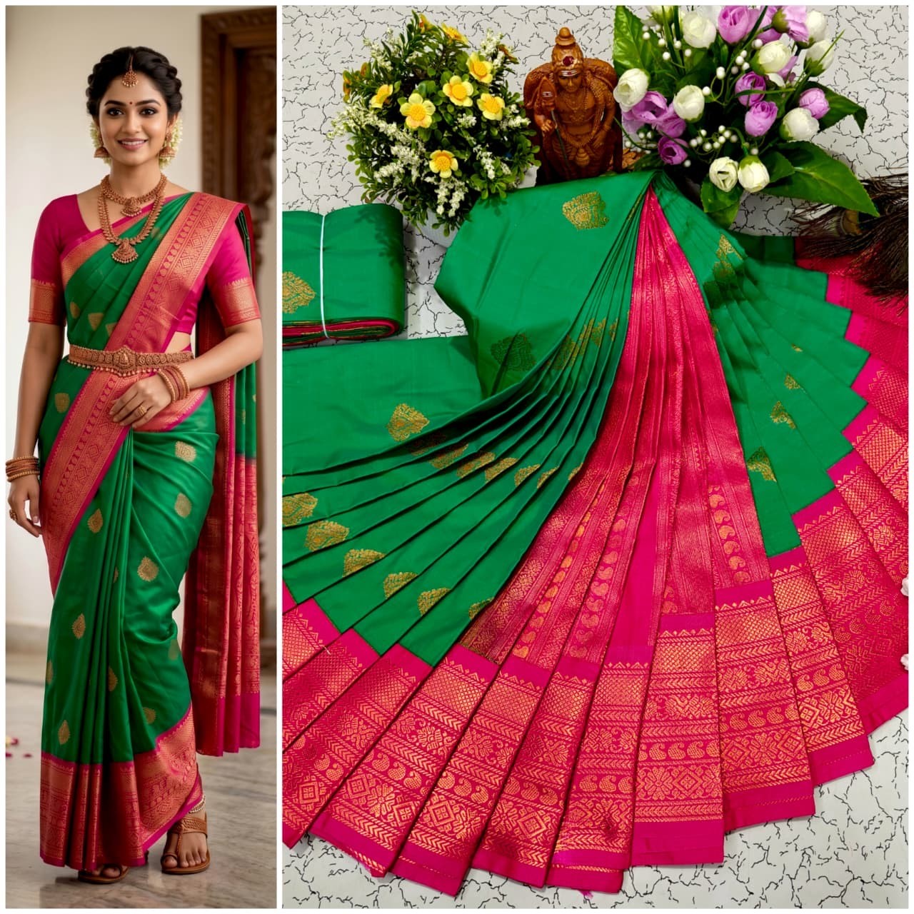 Mangalyam Korvai Soft Silk