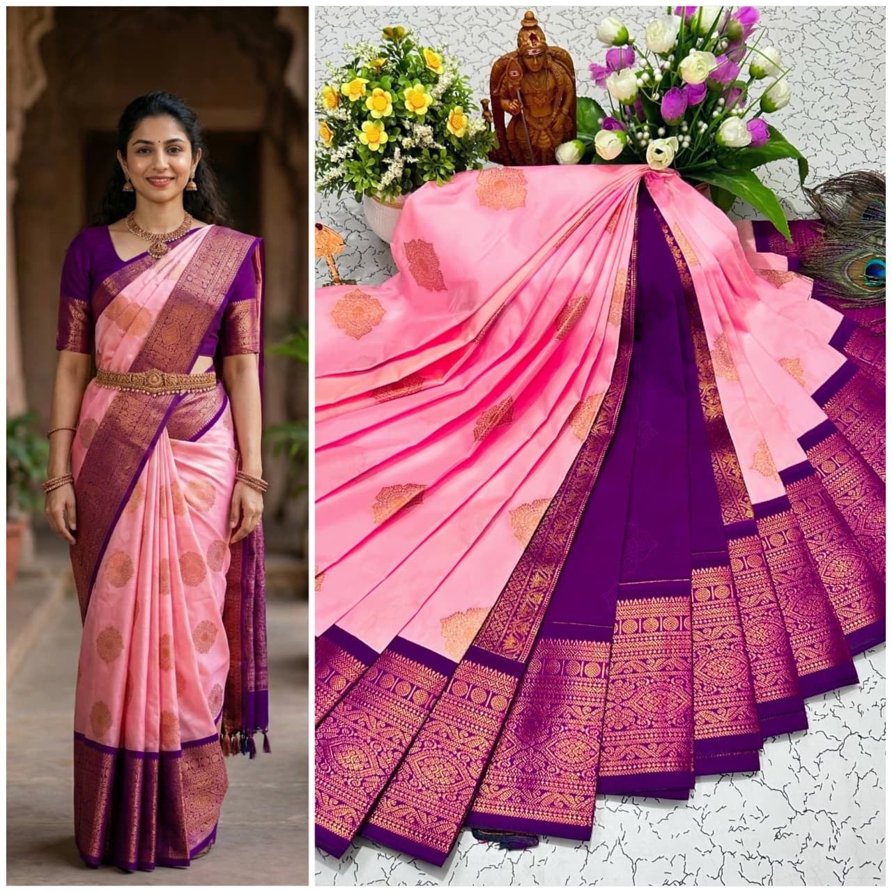 Mangalyam Korvai Soft Silk