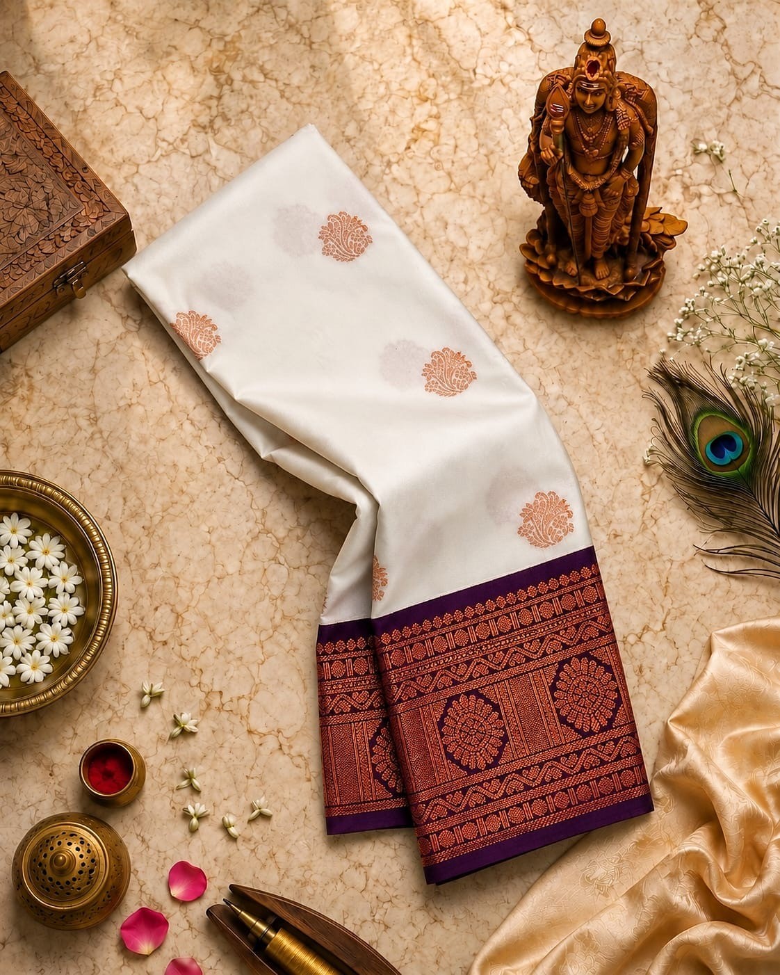 Mangalyam Korvai Soft Silk