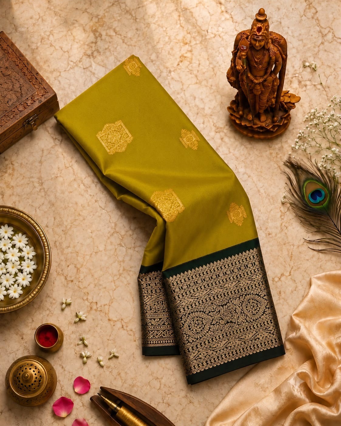 Mangalyam Korvai Soft Silk