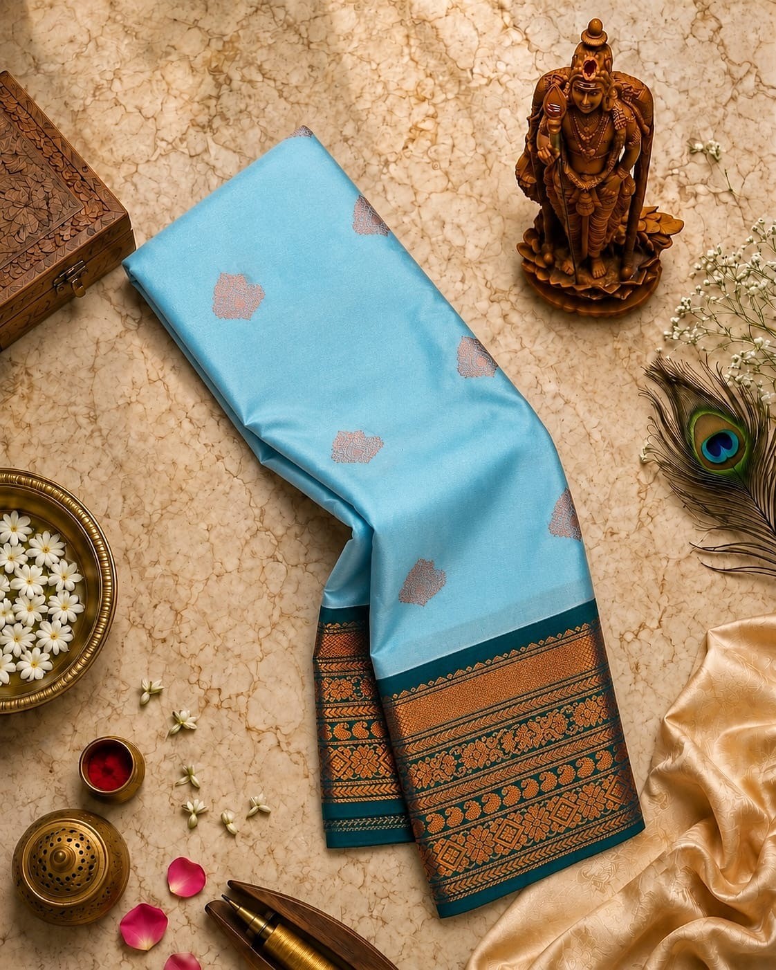 Mangalyam Korvai Soft Silk