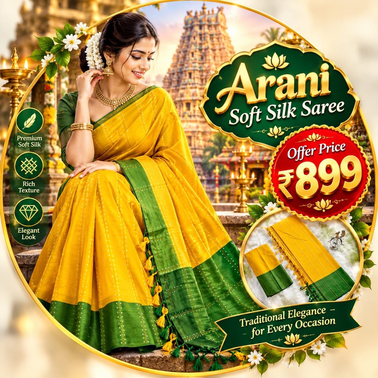 Arani Soft Silk Sarees